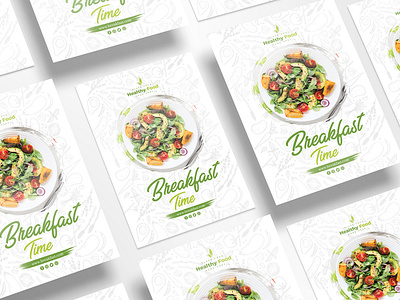 Organic Food Flyer Or Poster Design