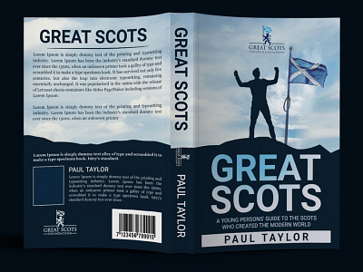 The Young Person's Guide To The Great Scots Book cover design