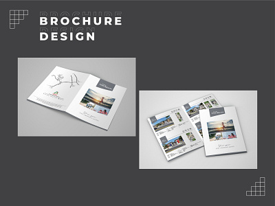 Brochure Design for Real Estate branding brochure catalogue design flyer graphic design layout real estate