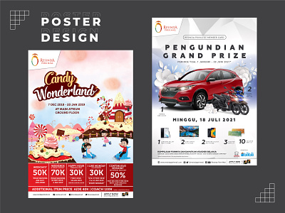 Event Poster Layout Design branding design event event branding flyer graphic design layout malls poster shopping mall