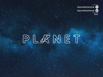 Planet Wordmark Logo for Business and Companies.