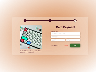 Credit Card Checkout - Daily UI #002