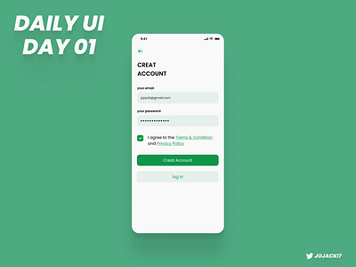 Daily UI app design mobile ui ux