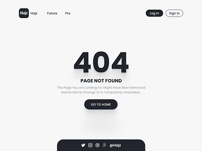 404 Page