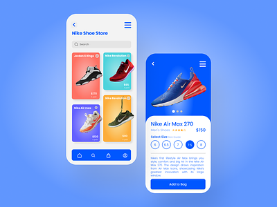 Nike Shoe App | UI Redesign 3d adidas animation app app design branding ecommerce app ios app logo mobile app design motion graphics nike online shop popular shoe shoe app shoes shop sneakers trending ui