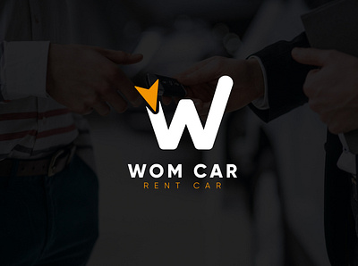 WOM CAR - Logo branding logo