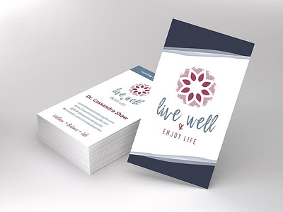 Live Well and Enjoy Live Business Cards