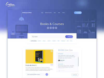 Books & Courses articles books business designer graphic design illustration portfolio search tutorials ui web web design