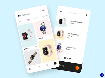 E-Commerce App Ui Created by Sketch