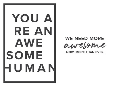 YAAAHS Logo awesome design human logo slogo