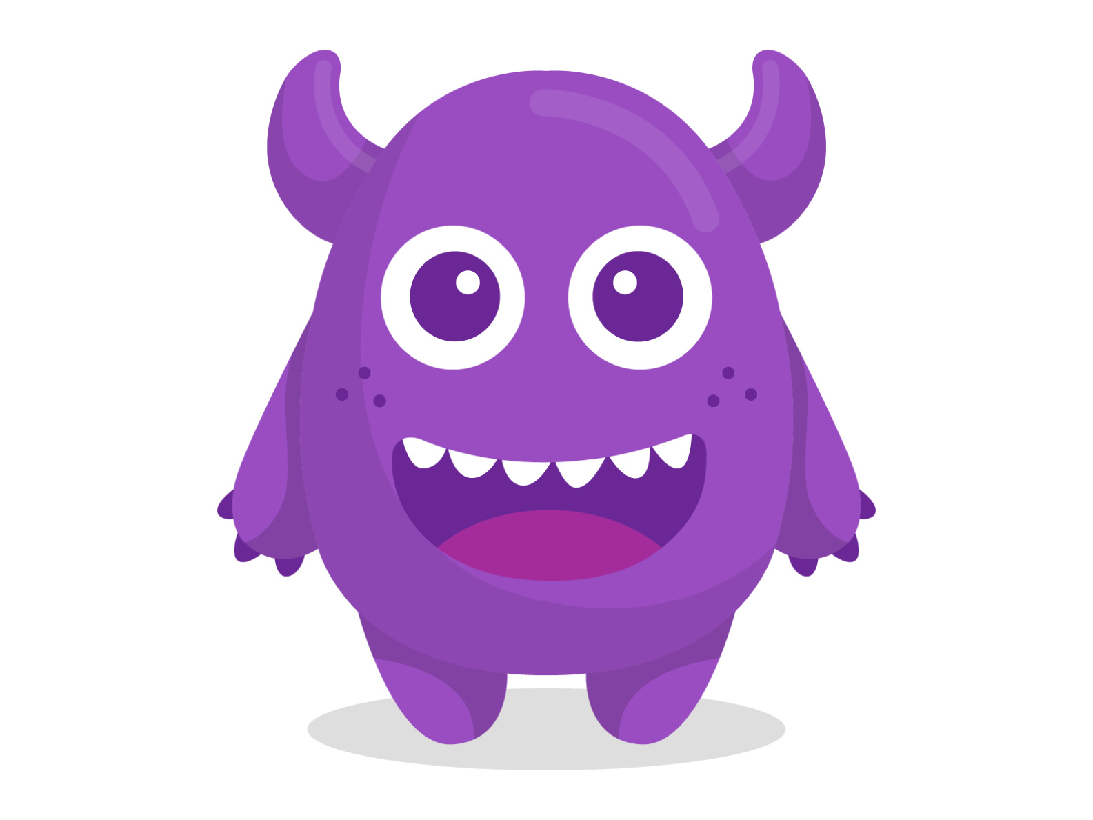 Cartoon monster by Light_Lenser on Dribbble