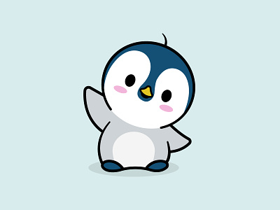 Baby Penguin animal baby baby penguin character design graphic design illustration penguin