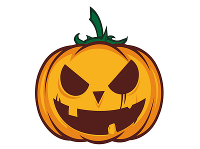 Halloween pumpkin halloween illustration pumpkin tradition vector