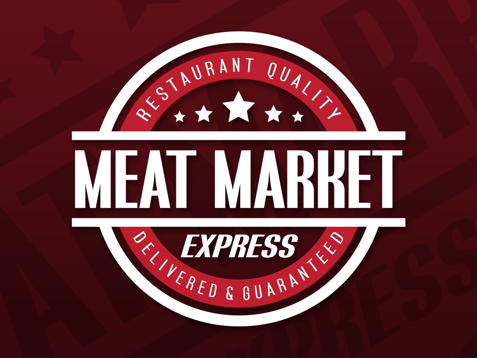 Meat Market Express Logo & Branding Design by Lawrence Freitas on Dribbble