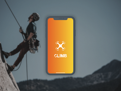Climb App Launch Page app app design branding clean design figma illustration launch page logo modern ui vector