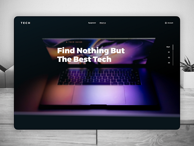 Tech Landing Page