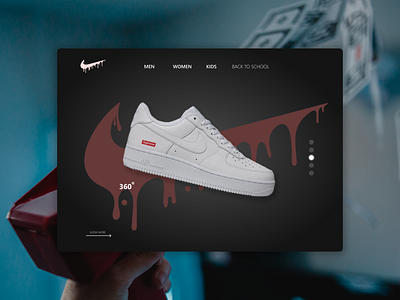 Shoe Viewer clean design figma modern ui ux