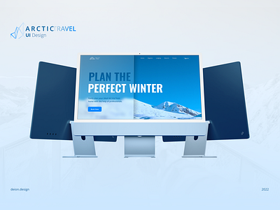 Arctic Travel - Travel Agency Design Concept