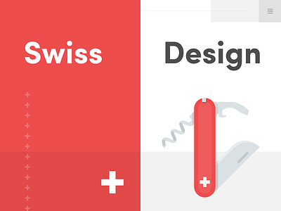 Swiss Design Artwort clean cross red simple swiss swiss knife swissness white