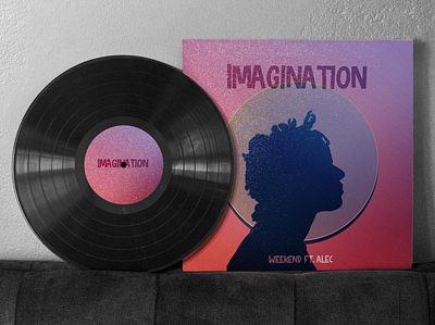 Imagination - Album Cover abstract art album cover album cover design design graphic design illustrator music cover single cover song cover
