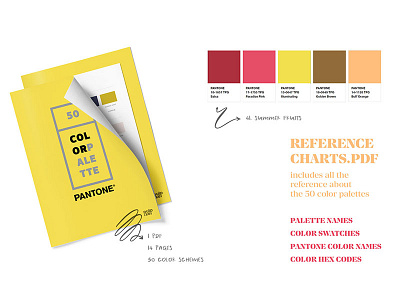 Pantone Color Palettes For Branding - Ebook brand branding buff orange color color palette color scheme ebook fruit golden brown illuminating illustrator indesign logo pantone paradise pink pdf photoshop salsa summer yellow