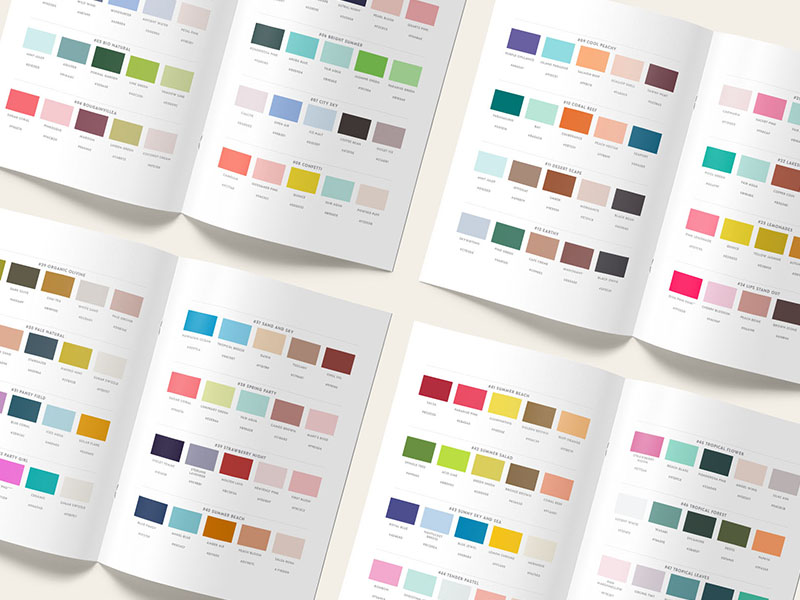 50 Color Palettes For Branding - Ebook Preview by Giovanna Mastrocola ...