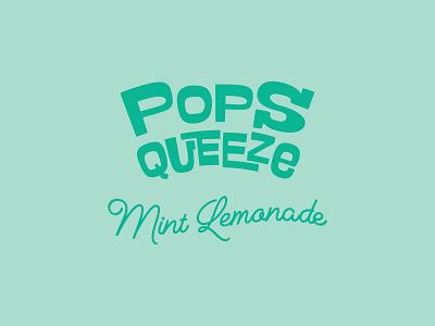 Popsqueeze Mint Lemonade - Logo