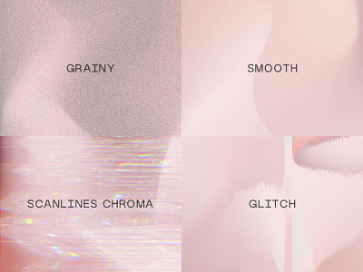 Dreamy Gradient Background In 4 Variations aesthetic background chroma dreamy dreamyverse editable feminine glitch gradient gradient mesh grainy grey neutral noise pink rose scanlines single color smooth vector