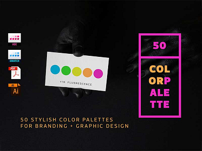 50 Color Palettes For Branding branding color color chart color palette color scheme color swatches colour graphic design illustrator indesign palette photoshop