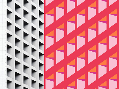 Brutal Geo Patterns 3d architechture brutal brutalism brutalist building design geometric pattern seamless urban vector