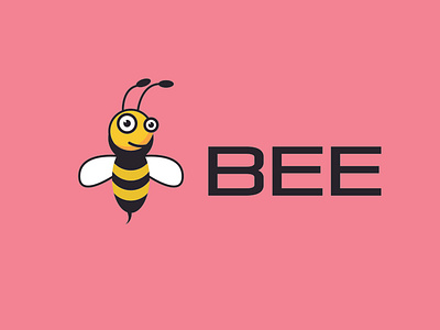 bee logo design graphic design logo