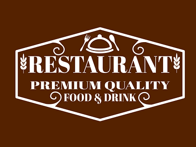 vintage restaurant logo