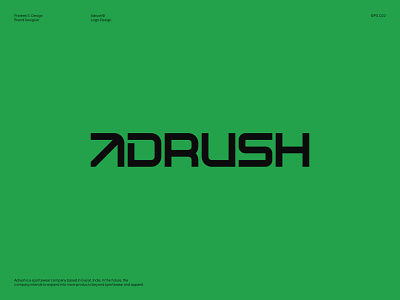 Adrush© — Logo Design brand design brand identity branding design graphic design illustration logo logo design ui vector