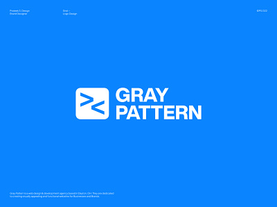 Gray Pattern© — Logo Design brand design brand identity branding design graphic design illustration logo logo design vector