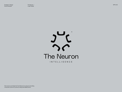 The Neuron Intelligence Co. © — Logo Design brand design brand identity branding design graphic design illustration logo logo design vector