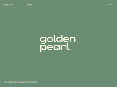 Golden Pearl© — Logo Design