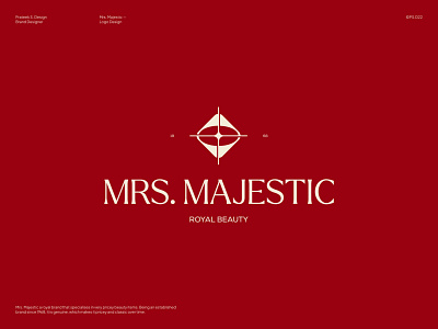 Mrs. Majestic© brand design brand identity branding design graphic design illustration logo logo design vector