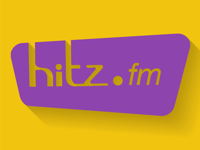 flat hitz.fm logo