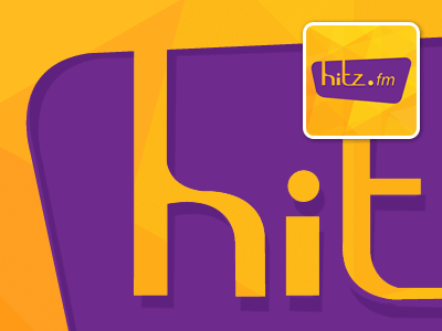 hitz.fm new app icon animate animated gif app flat gif hitz.fm icon logo