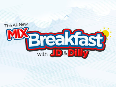 The All-New MIX Breakfast breakfast header title logo mix fm