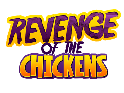 Revenge Of The Chickens logo chicken hitz.fm illustration logo revenge of the chickens wip