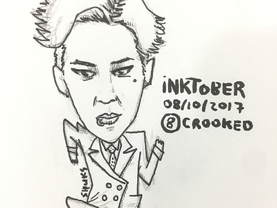 Day 8 inktober crooked g dragon inktober inktober2017