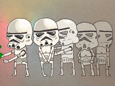 Happy Eid with stormtroopers