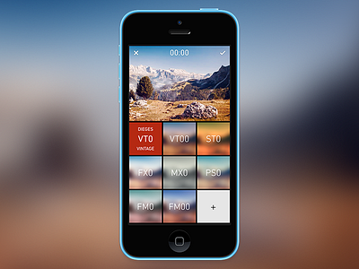 Chromic app apple chromic filter ios iphone ui ux video