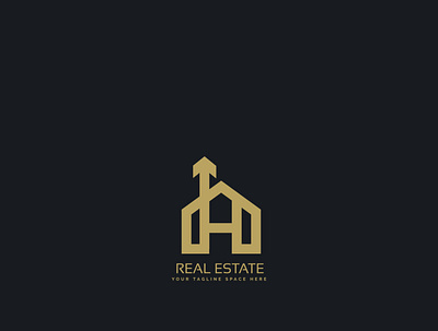 Real Estate Logo Design adob branding design graphic design logo minimal minimalist real estate vector