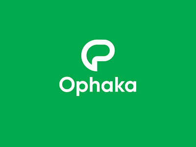 Ophaka logo branding design illustrator logo logos logotype newcomer prospect typography