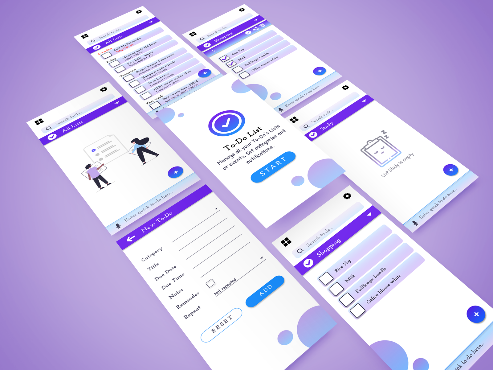 To-Do List App by Imalsha Kandamby on Dribbble