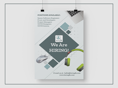 Job Hiring Poster