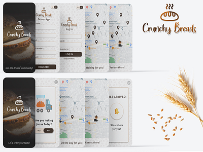 Crunchy Breads - Bakery Items Home Delivery App