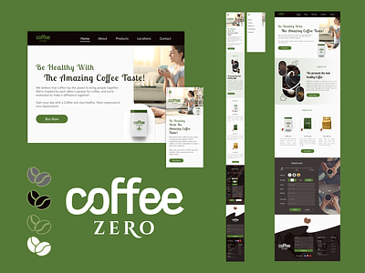 Coffee product | Landing page | Web | Mobile bean buttons cards catagories coffee coffee bean coffee drinks design drinks figma footer form landing page mobileapp ui ux we app web